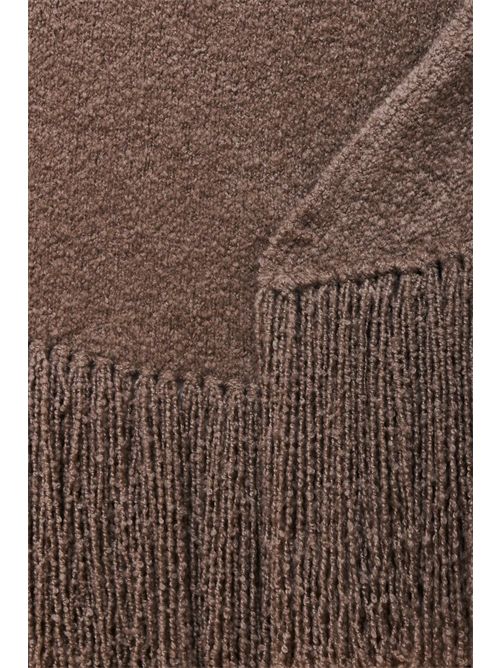 Scialle Manta CASHMERE CURLY -- NOCCIOLA SICILIANA by 'Chiara is' CHIARA IS | SMAN004WSSICILIAN HAZELN